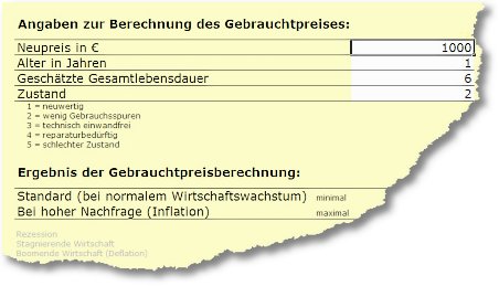 Screenshot des Programms
